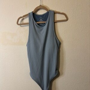 Klassy Network Slate Ribbed Top